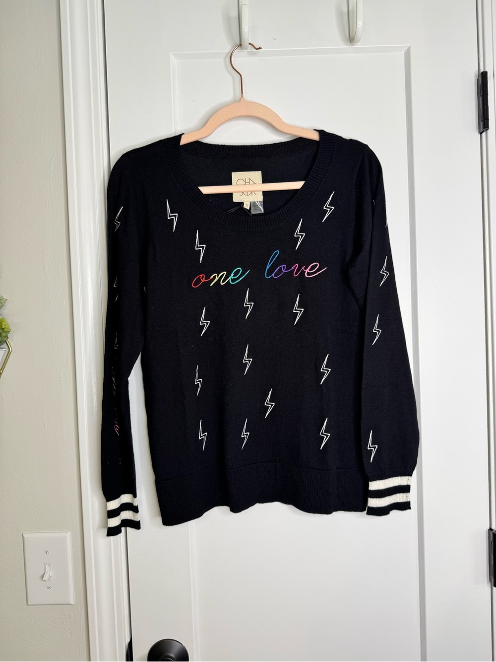 Chaser Graphic Pullover Sweater
